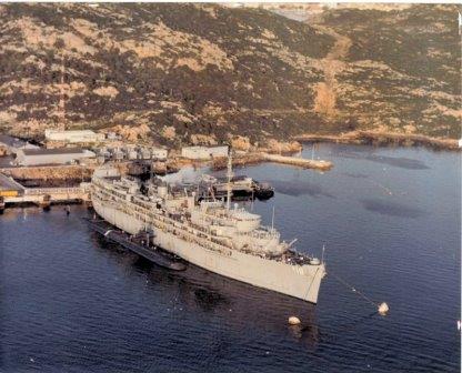 Sub Tender USS Orion (AS-18)