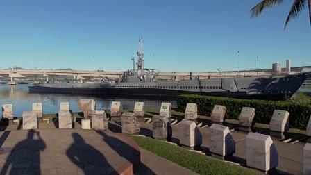 Chuck Luna visits Pearl Harbor