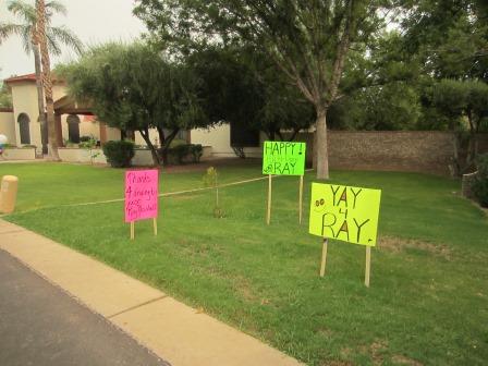 August 2020 Ray Marshall 100th Birthday Drive-By