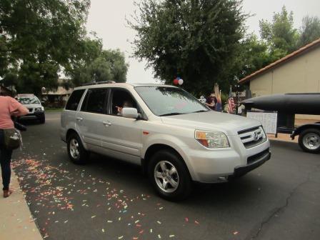 August 2020 Ray Marshall 100th Birthday Drive-By