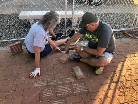 April 2021 ASSM Paver Installation Photos