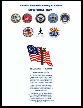 2022 Memorial Day Program