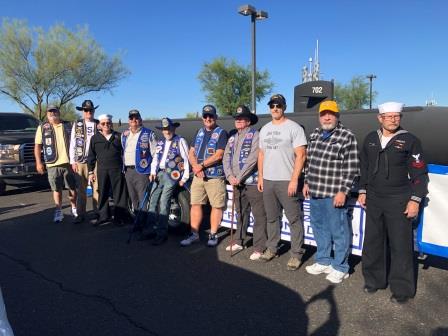 David Metje at the Anthem Veterans Parade on 
				November 6, 2021