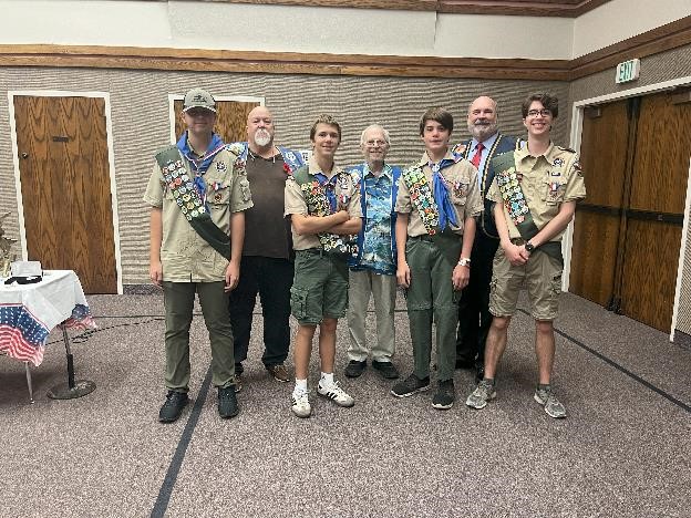 July 2024 Eagle Scout Court of Honor Photos