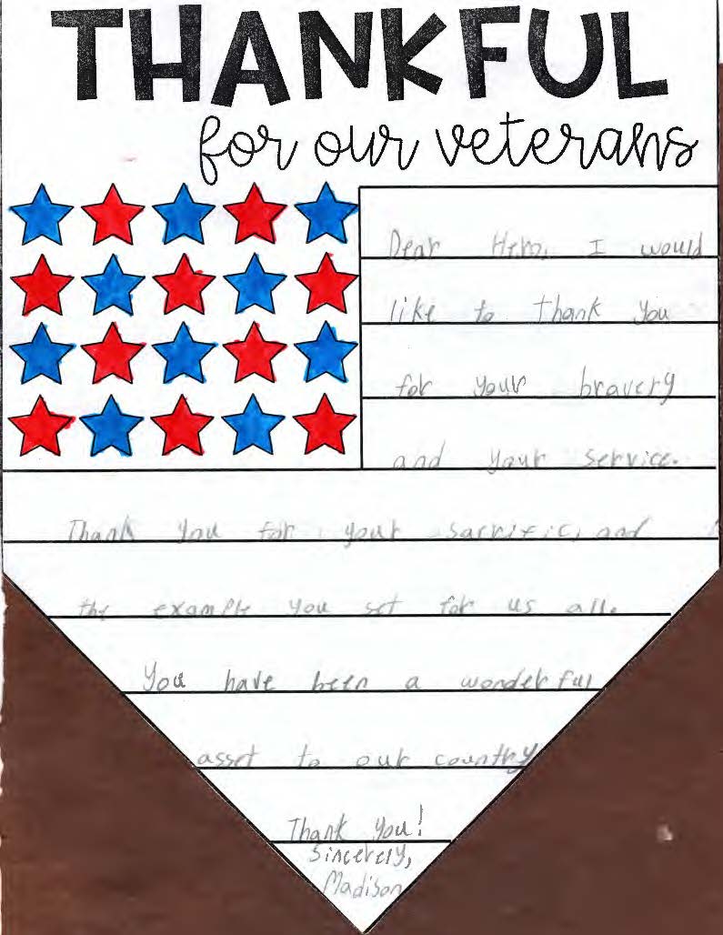 2024 Sierra Verde Elementary Veteran Appreciation Photos